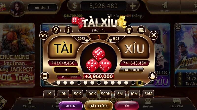 cach choi tai xiu 2 Đặt cược Tài Xỉu tại nhà cái với nhiều tỷ lệ thưởng khác nhau