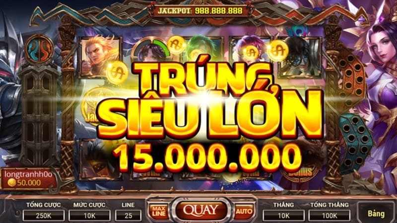 sanh hp slot 2 Tính năng mới cập nhật tại sảnh HB slot